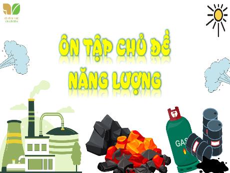 Bài giảng Khoa Học 5 (Kết nối tri thức) - Bài 12: Ôn tập chủ đề Năng lượng (Năm học 2024-2025)