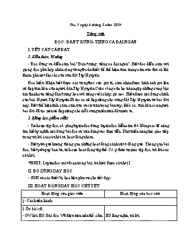 Kế hoạch bài dạy Lớp 5 - Thứ 5+6, Tuần 25 Năm học 2024-2025 (Phan Thị Huyền)